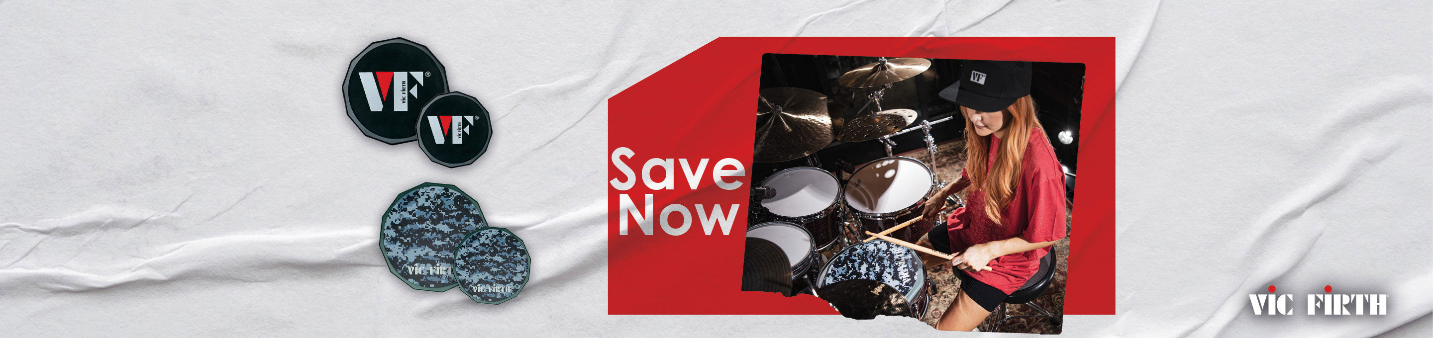 Save On Select Vic Firth Practice Pads