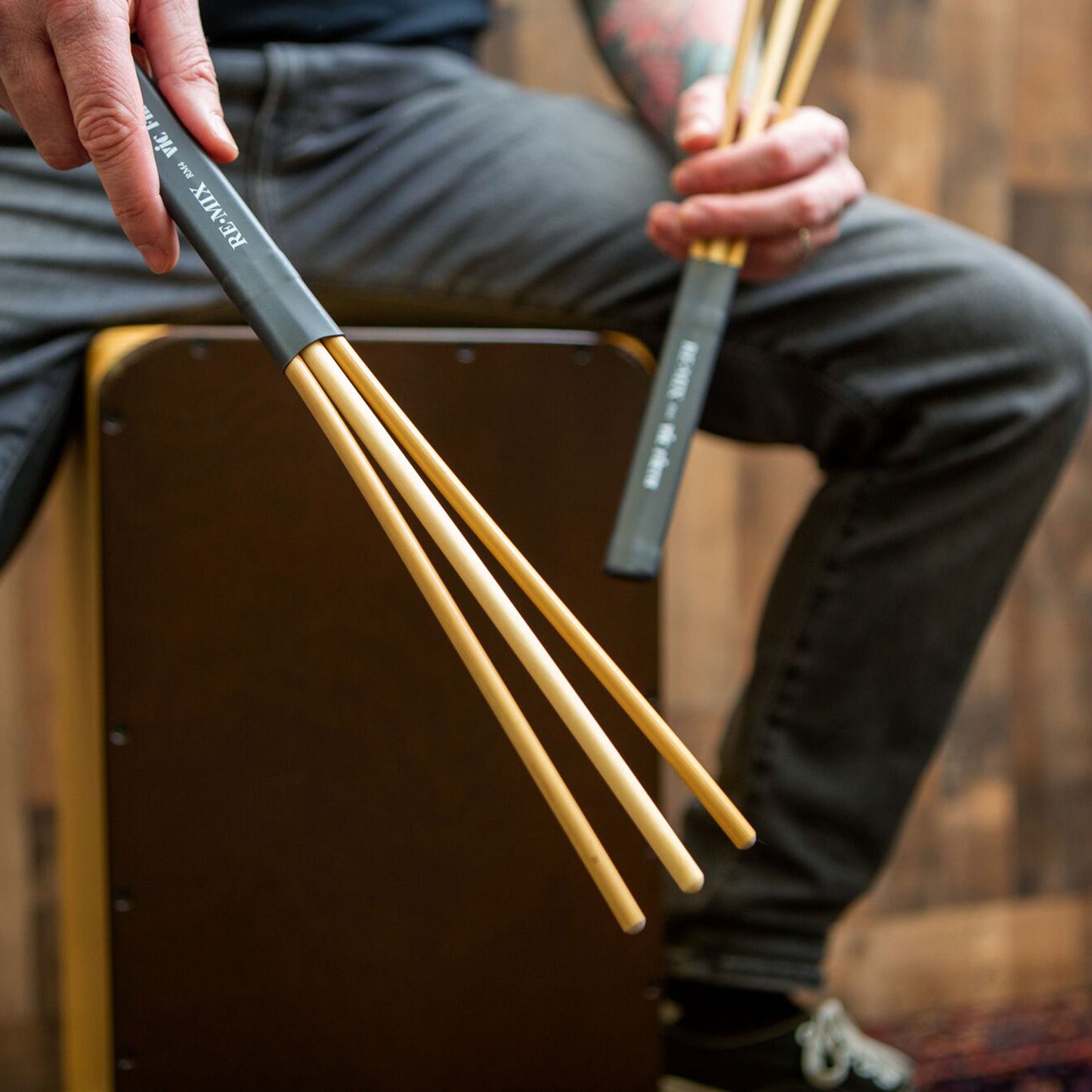 RE·MIX - Rattan/Birch Brushes