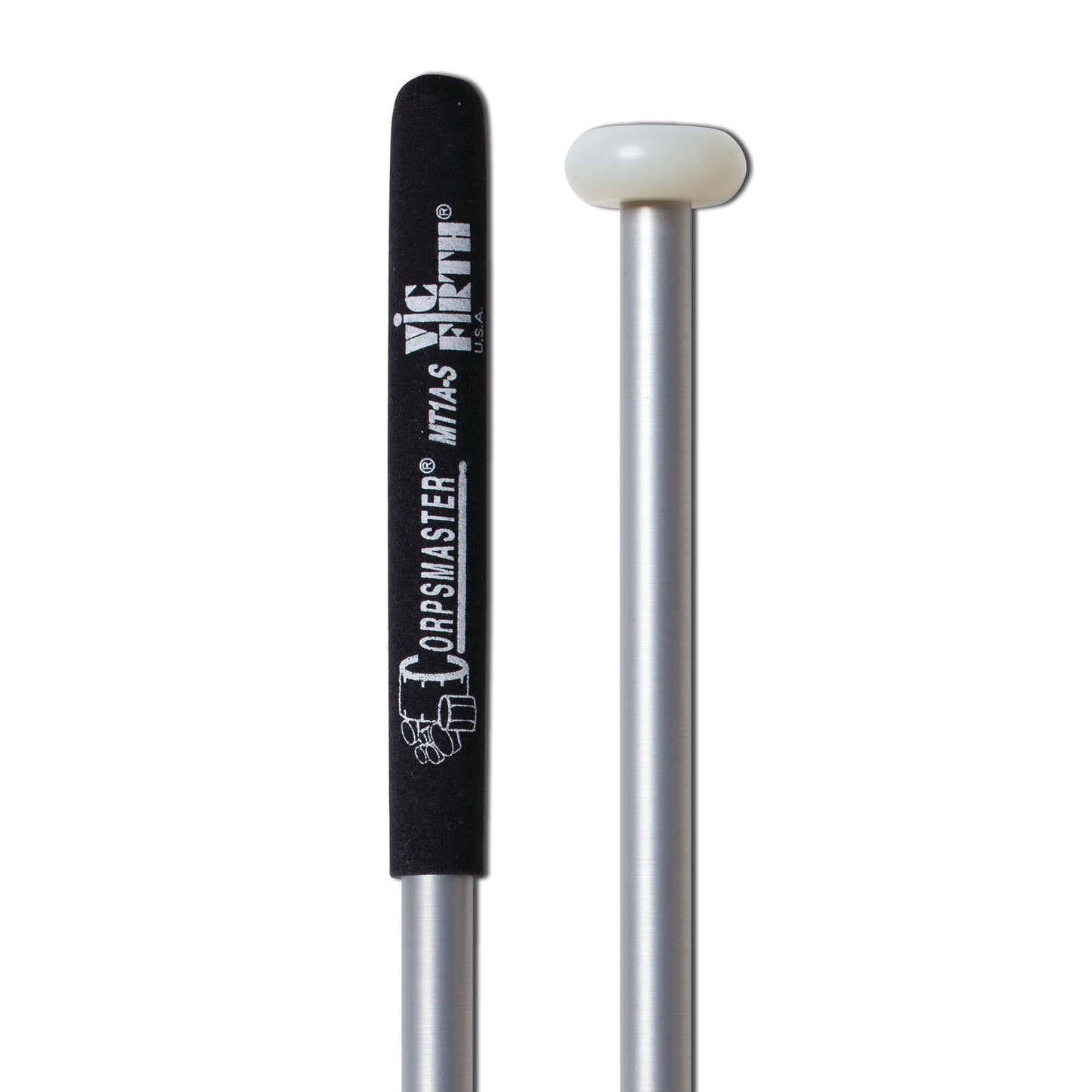 MT1A-S - Corpsmaster Multi-Tenor - Extra Hard, Extra Heavy Gauge Shaft Mallets