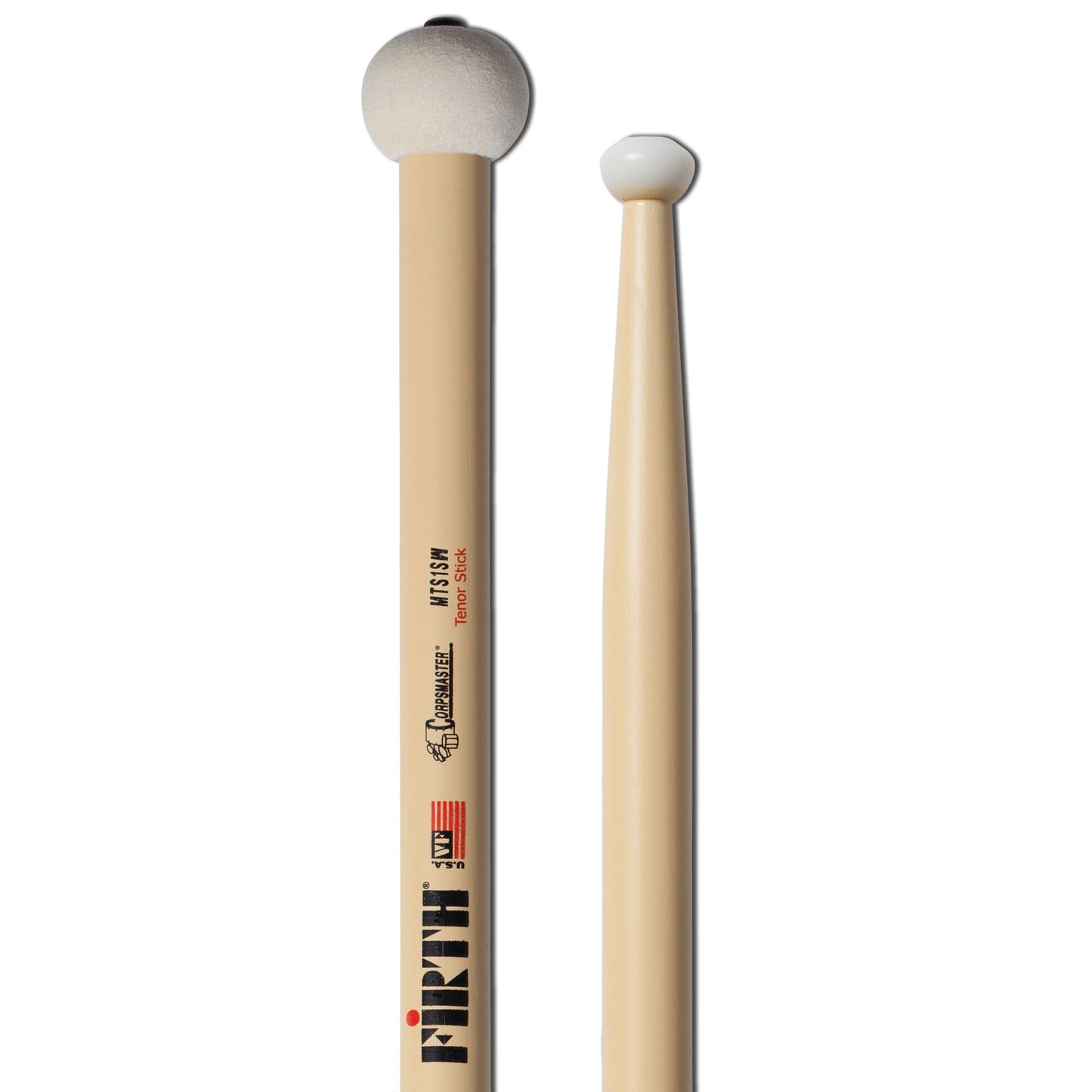 Corpsmaster Multi-Tenor -- MTS1 Swizzle Mallet Sticks