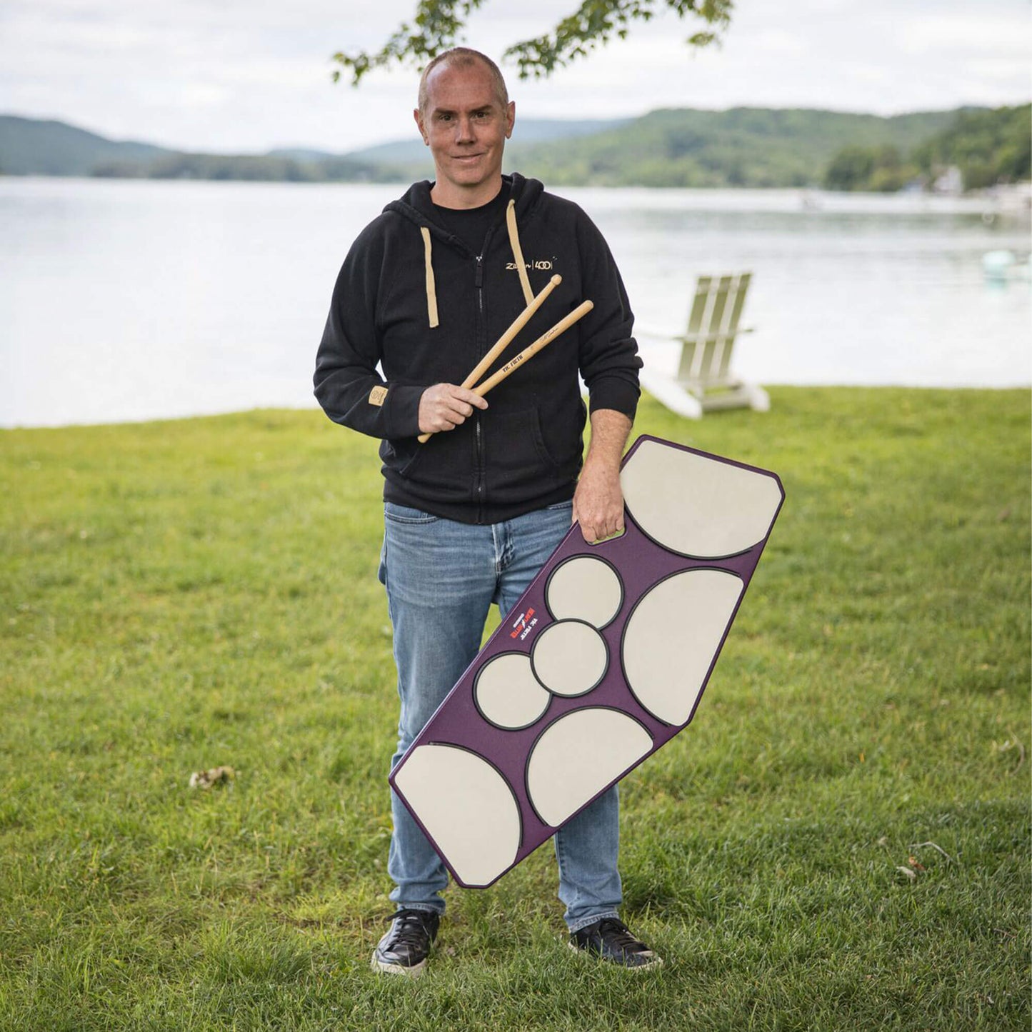 Heavy Hitter™ Quadropad With Rims, Large