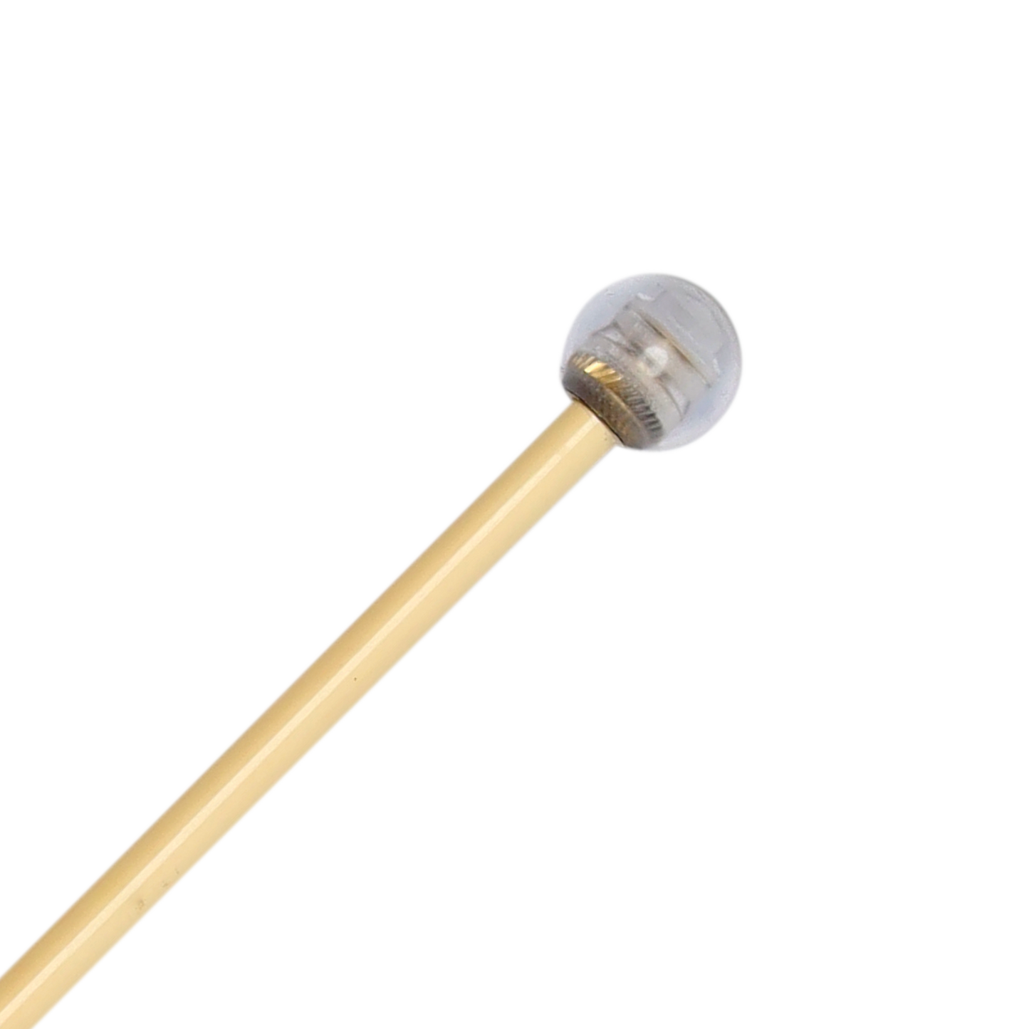 M433 - Articulate Series Keyboard Mallet - 1" Lexan w/ brass weight, Round