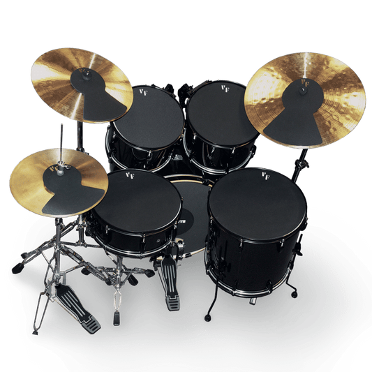 Drum & Cymbal Mute Prepack - 10", 12", 14" (2), 20", HiHat and Cymbals (2)