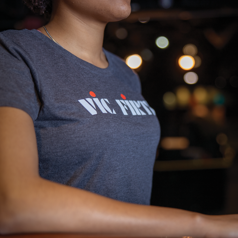 Vic Firth Women's Logo Tee