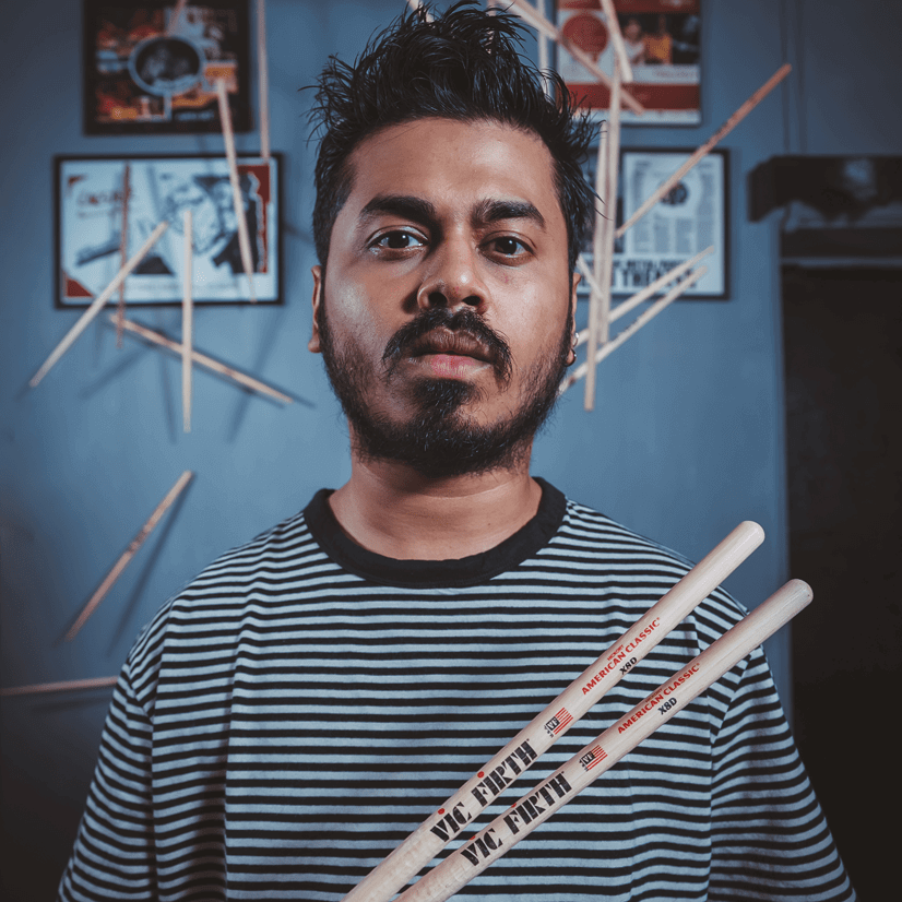 Sambit Background Sambit Chatterjee | Vic Firth Artist