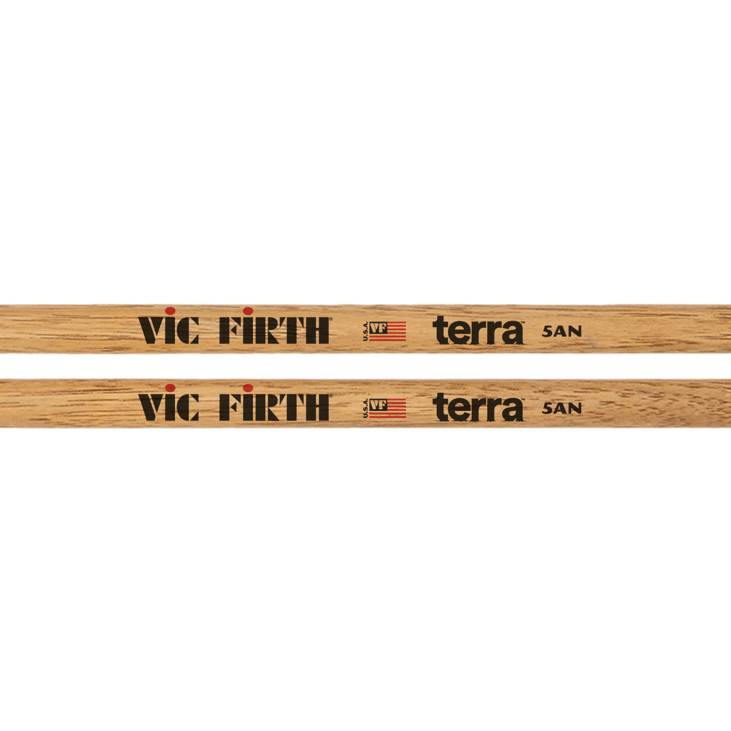 12 Pairs Vic Firth 5A Nylon Tip American Classic Hickory Drumsticks 5AN  Brick - Tony's Restaurant in Alton, IL