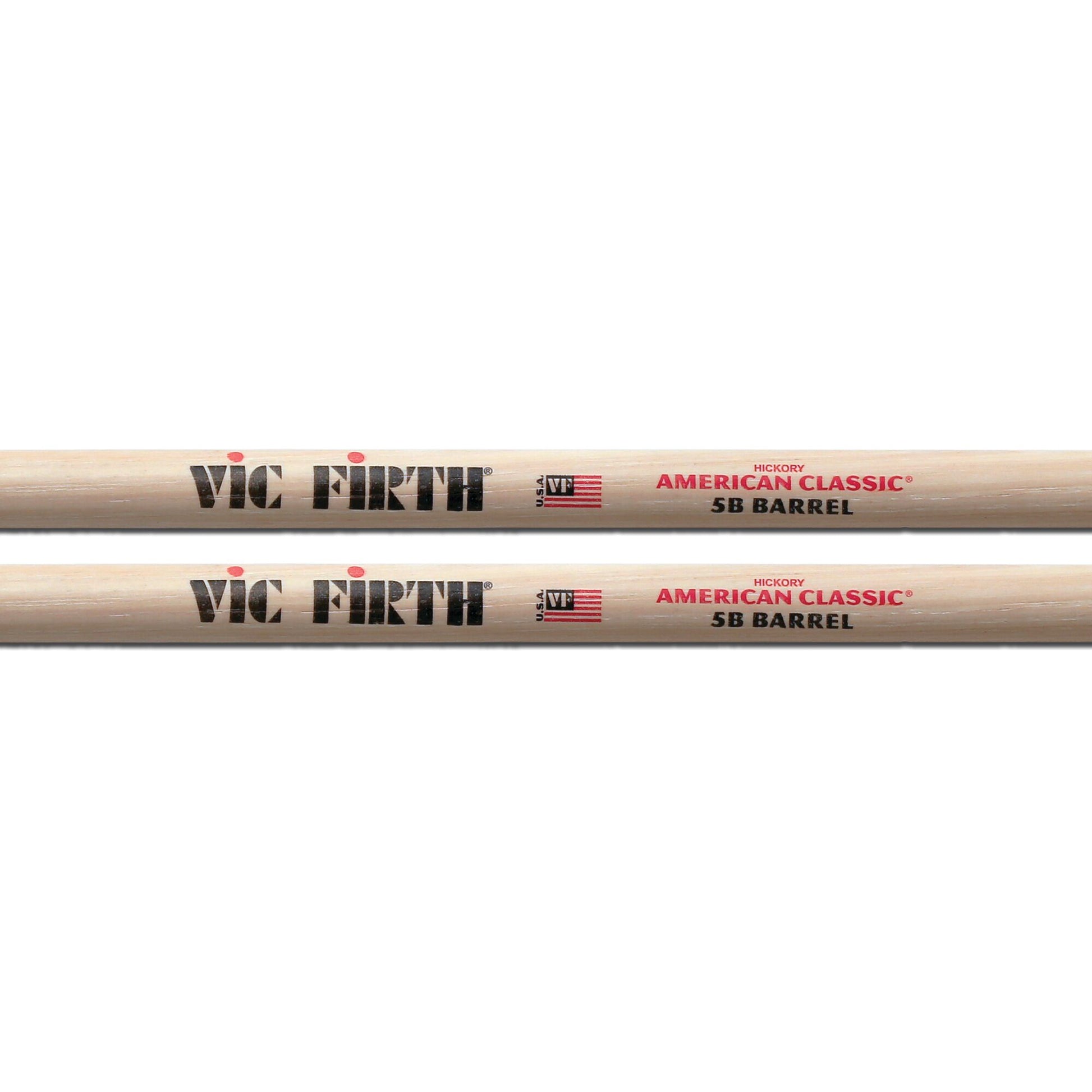 Las baquetas American Classic 5A y 5B de Vic Firth ya están disponibles con  Barrel Tips