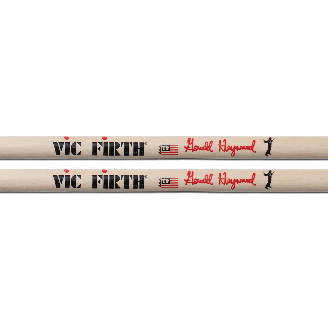 Baguettes De Batterie Vic Firth Signature Series Gerald Heyward - Modèle SGH, Conçu En Collaboration Avec L'artiste - 2