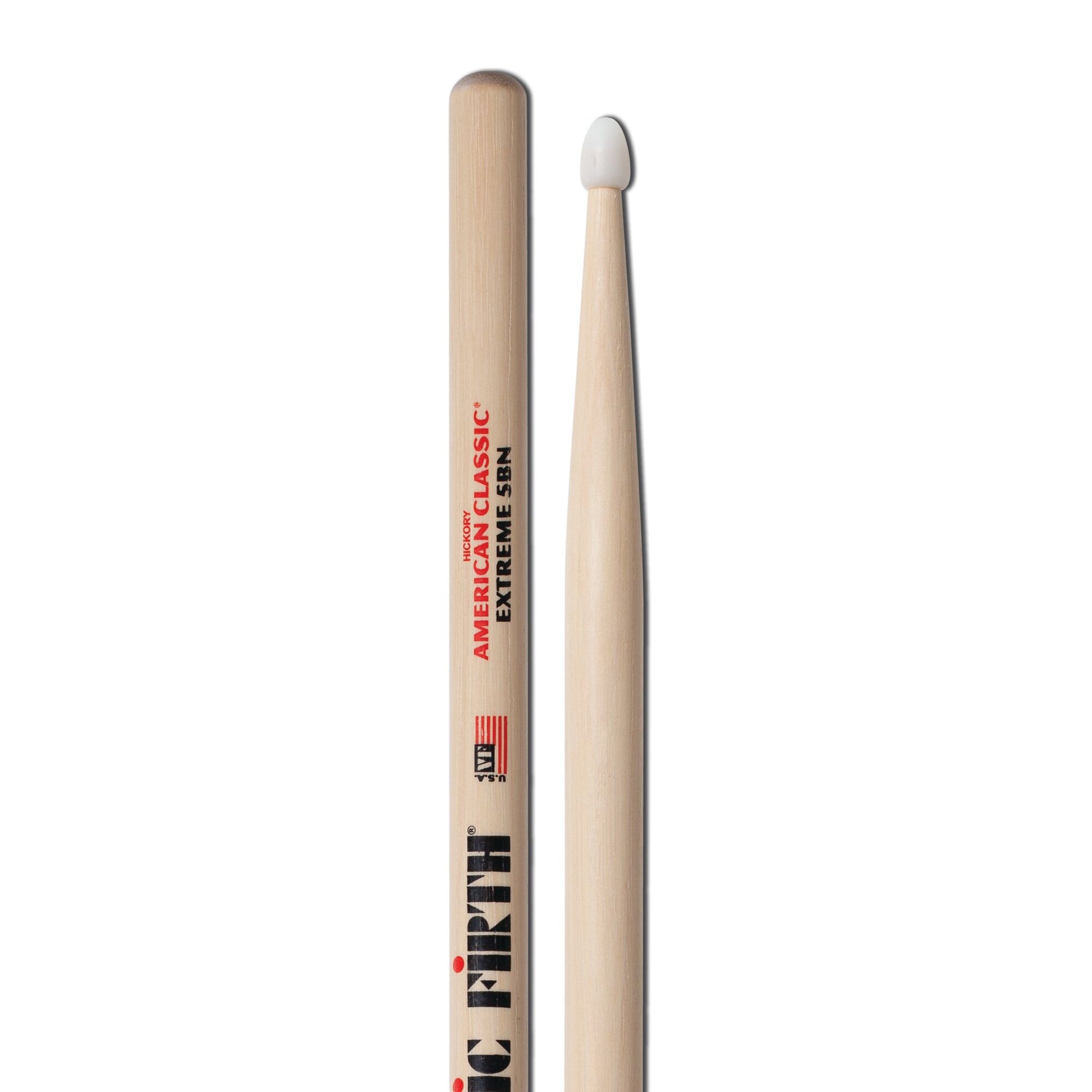 Bacchette Vic Firth 7AN - Hickory Americano, Punta In Nylon, Per Jazz E Combo - Foto 3