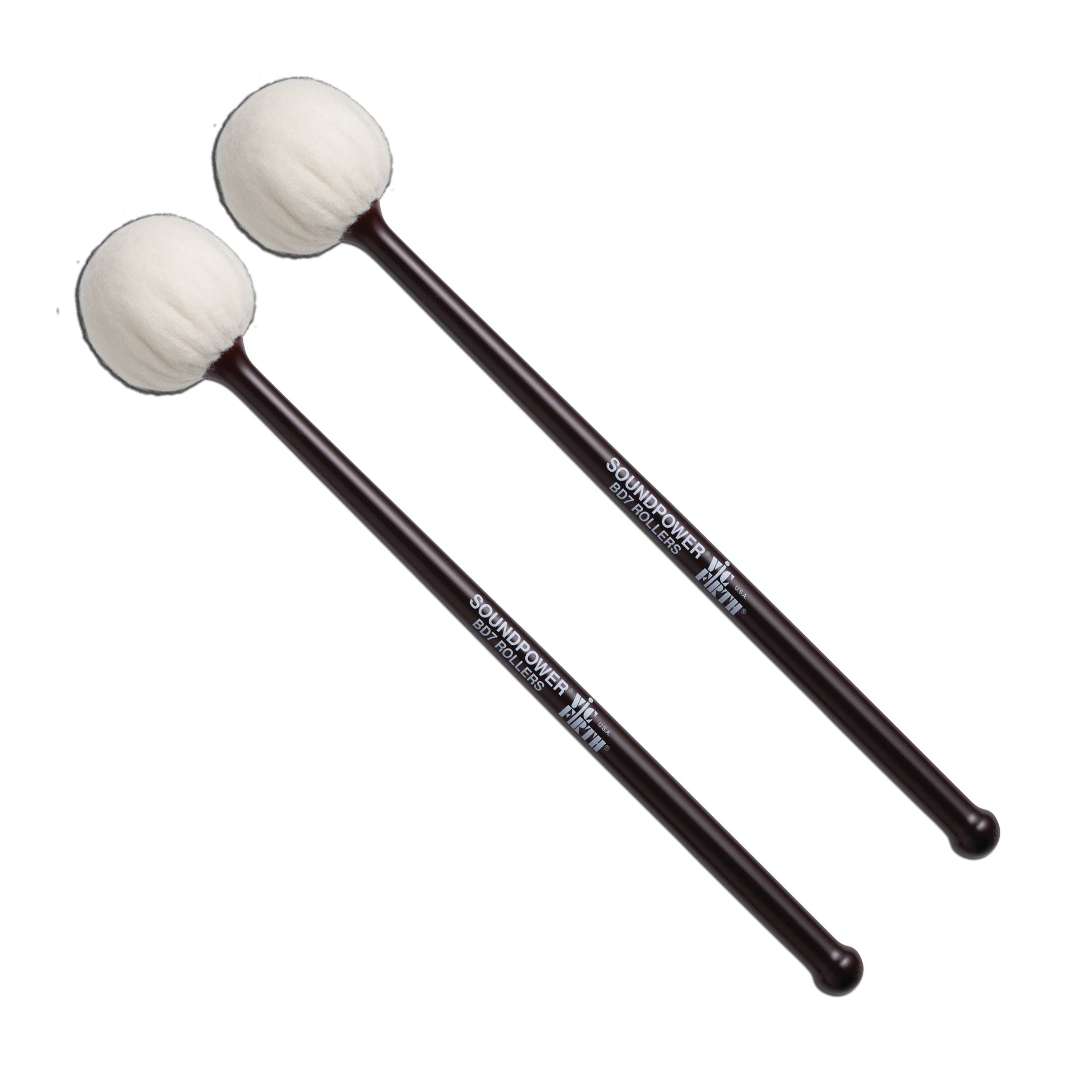 BD7 - Soundpower Bass Drum - Rollers – Vic Firth