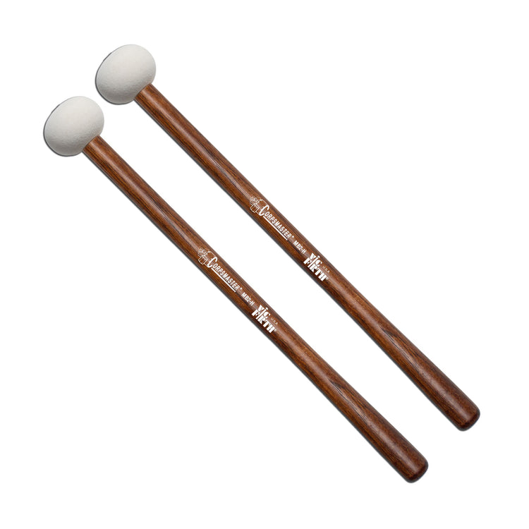 MB2H - Corpsmaster Bass Mallets - Medium Head, Hard – Vic Firth