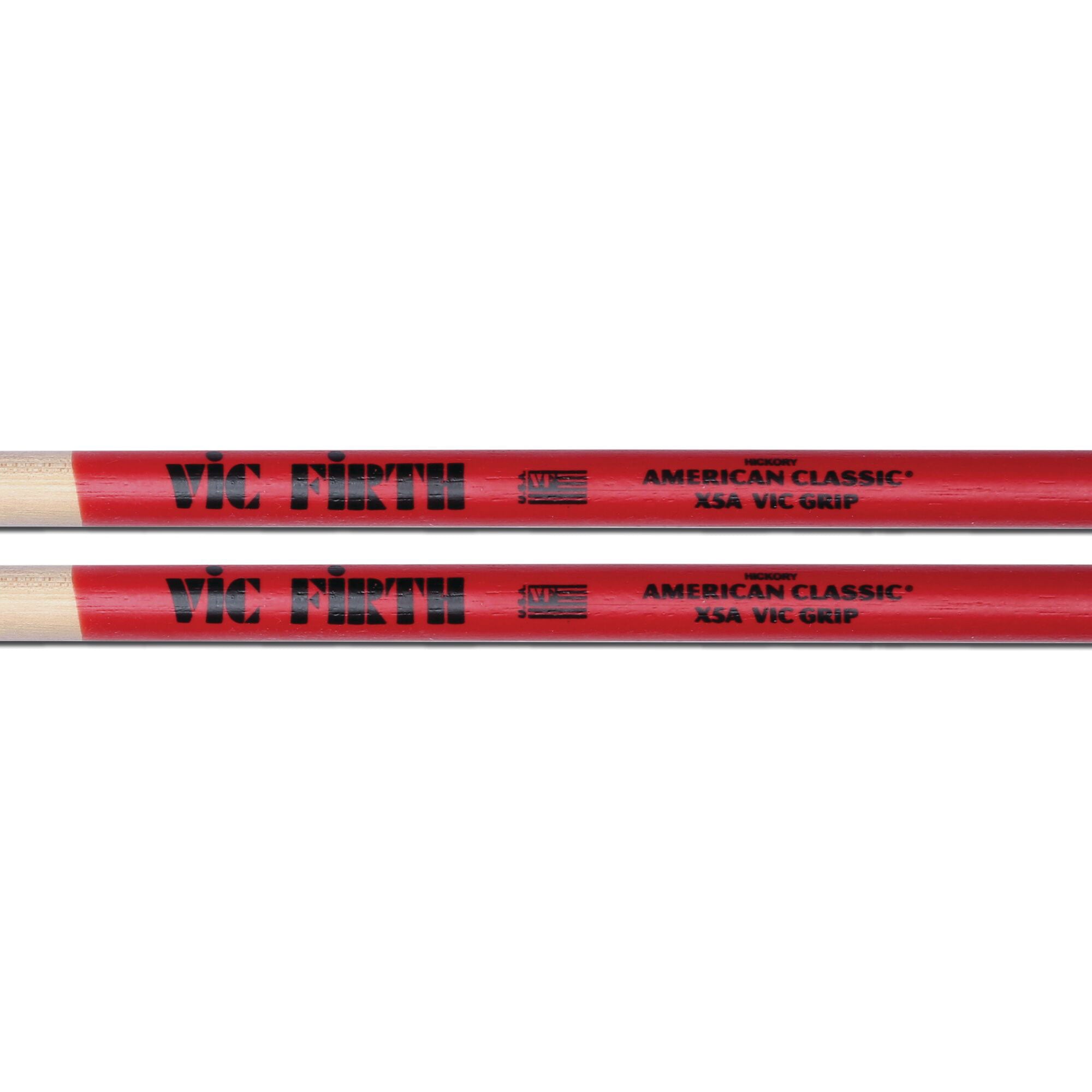 American Classic® Extreme 5A Vic Grip Drumsticks – Vic Firth