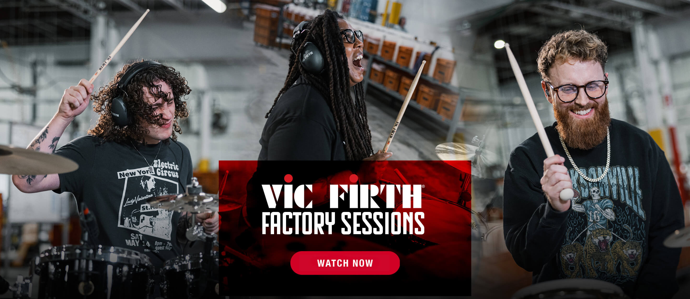 Vic Firth | Official Site | Drumsticks, Mallets and Branded Apparel