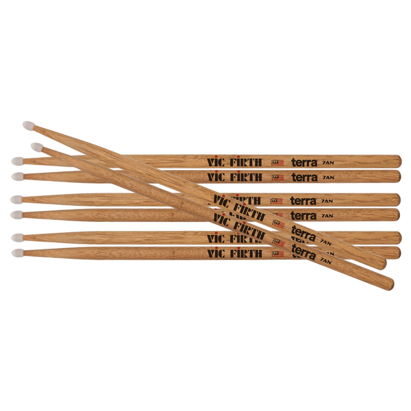 American Classic® 7ATN Terra™ Series 4pr Value Pack | Vic Firth