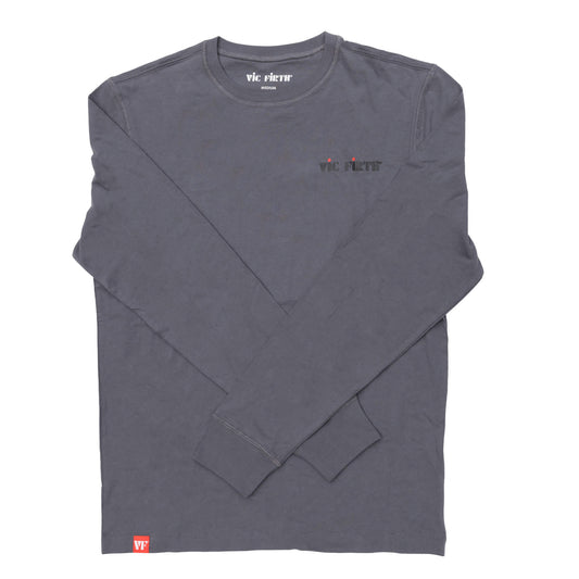 Vic Firth Gray Long Sleeve Tee