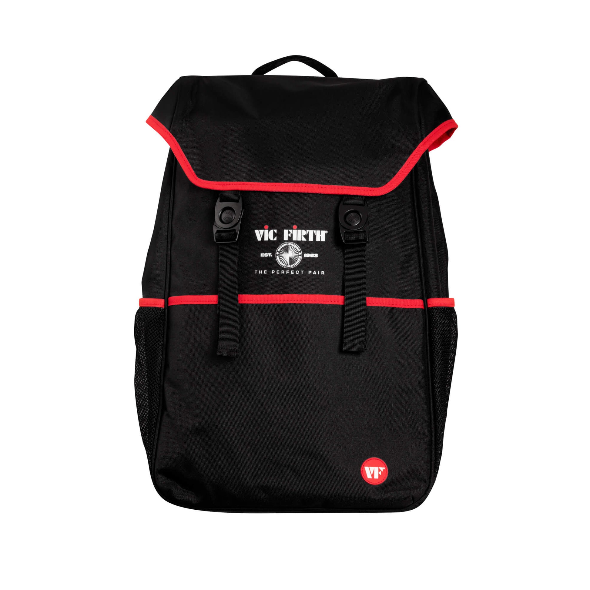 backpack with laptop compartment and detachable stick bag black Vic Firth Protege Stick Bag Backpack