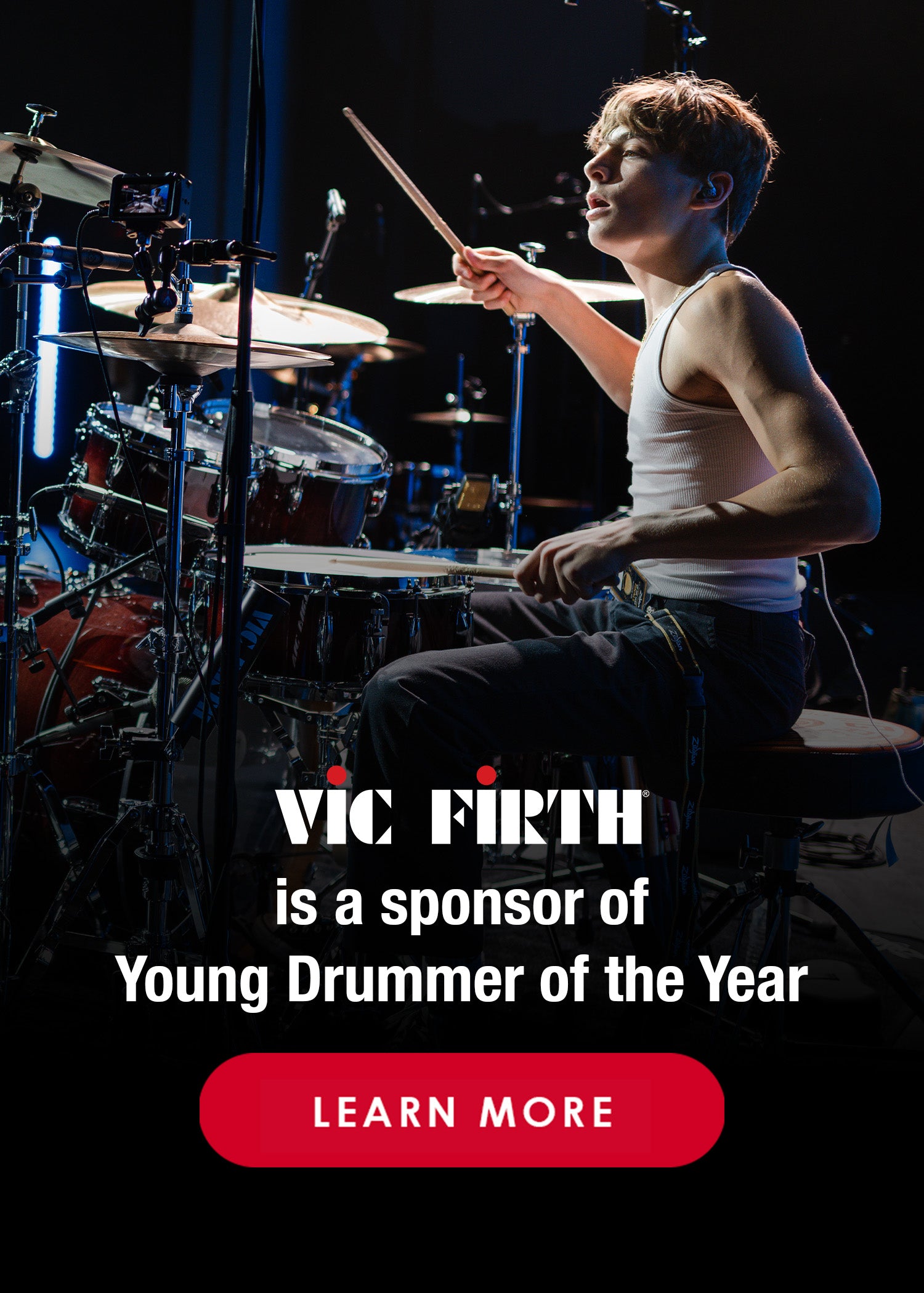 Vic Firth | Official Site | Drumsticks, Mallets and Branded Apparel