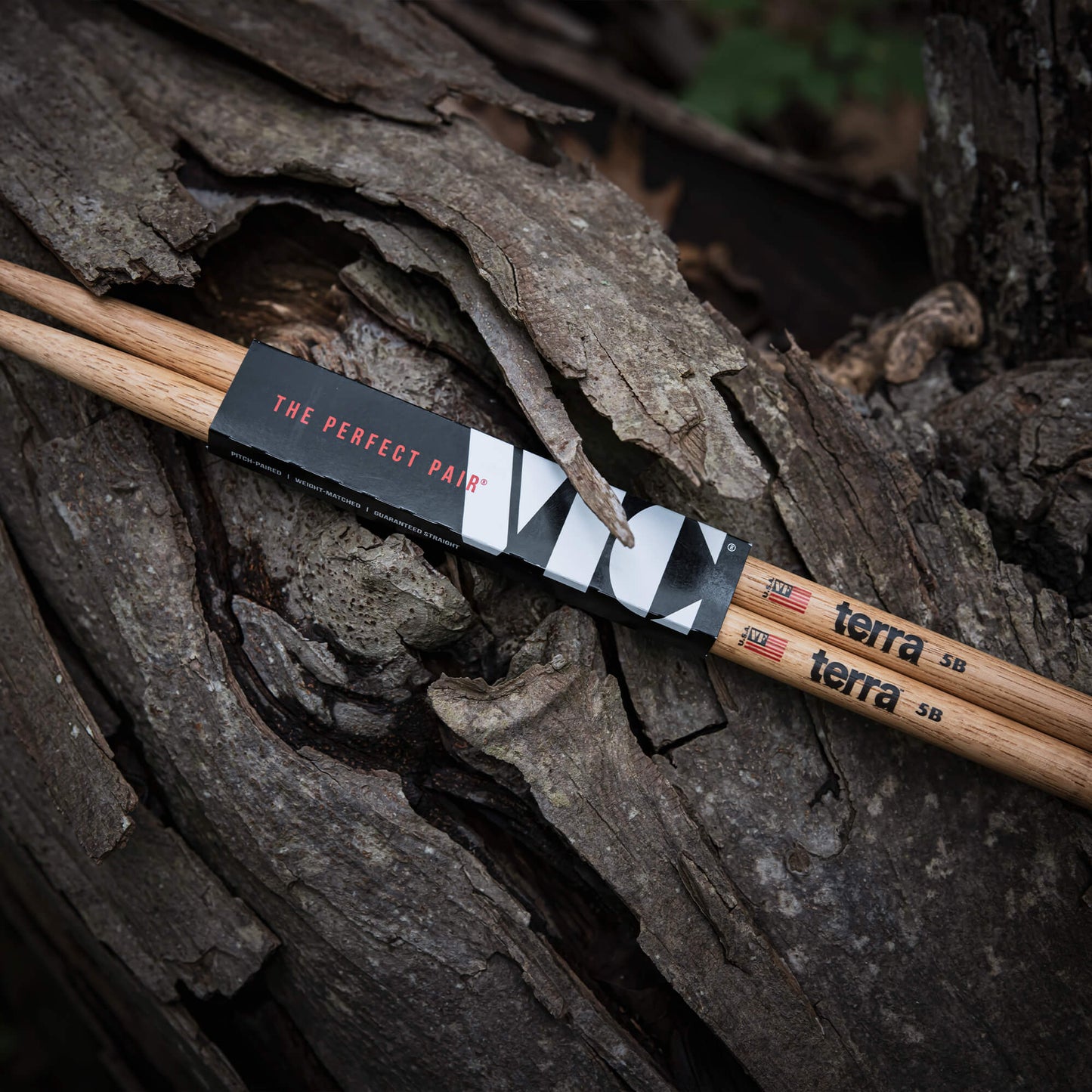 American Classic® 5BT Terra Series Drumsticks, Wood Tip