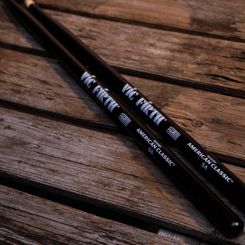 American Classic® 5A Black Drumsticks