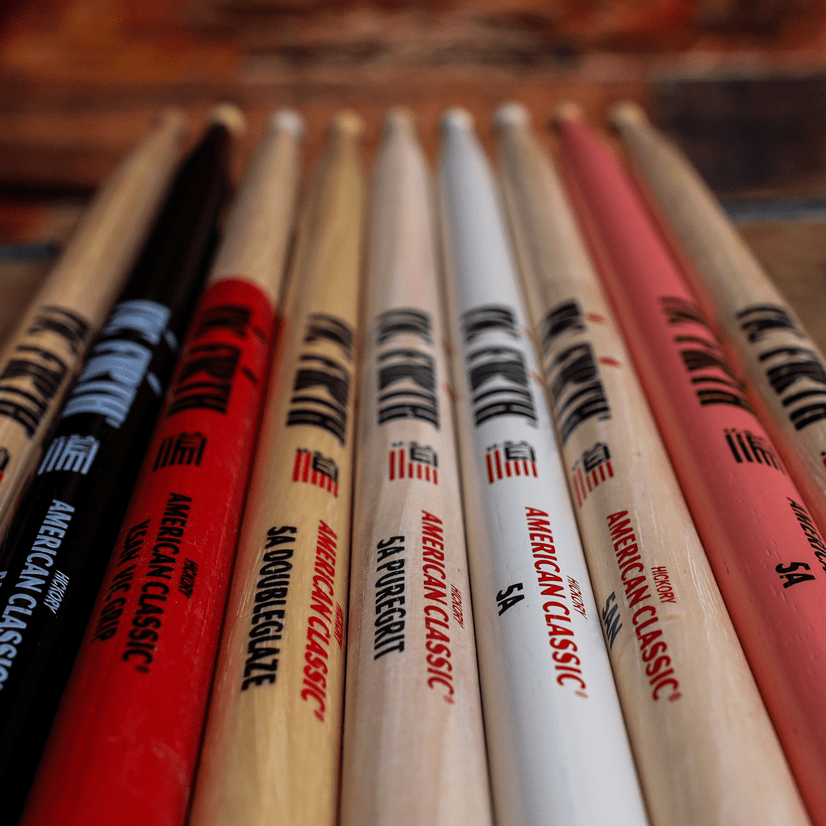 Buy Vic Firth 5A American Classic Hickory Wood Tip Drumsticks