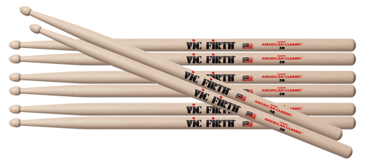 American Classic® 2B Drumsticks Value Pack
