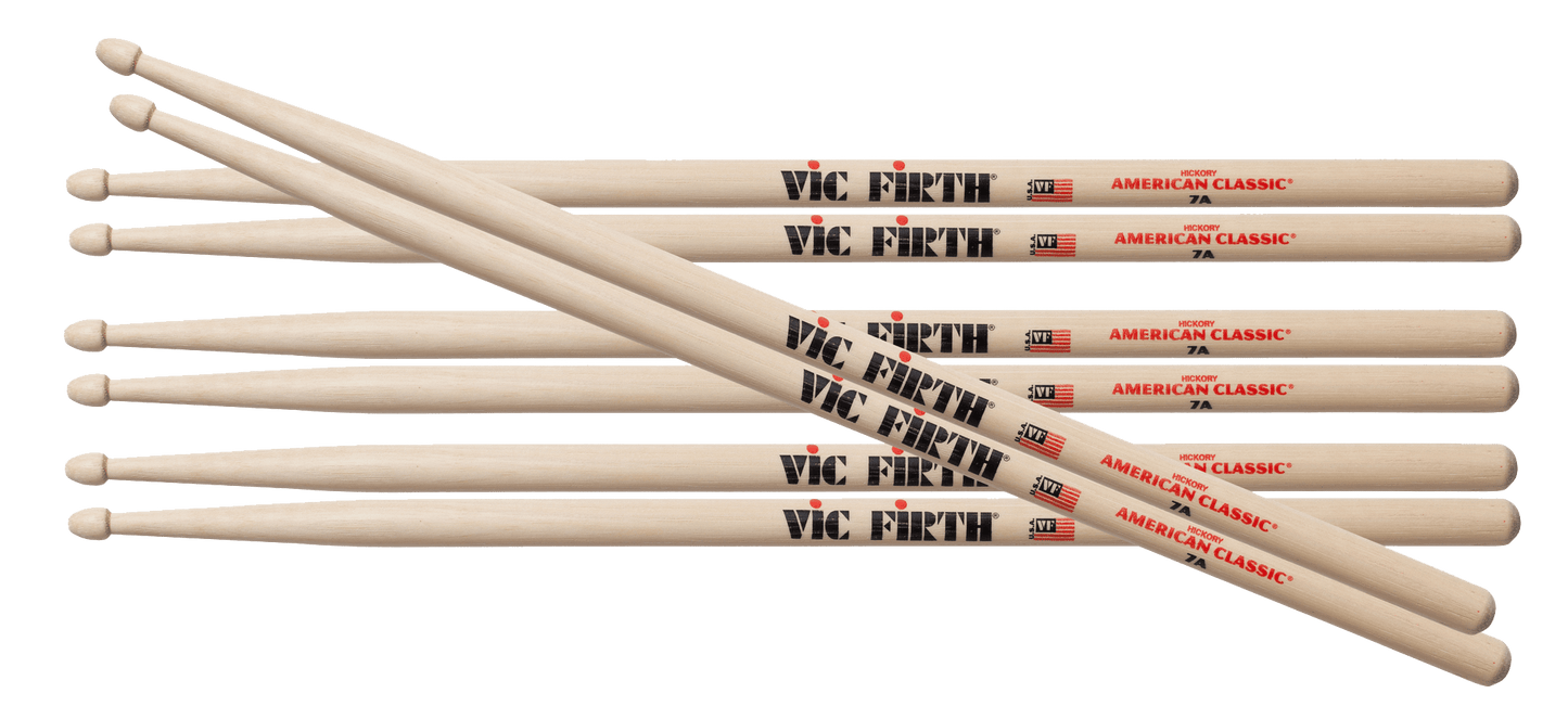 American Classic 7A® Drumsticks Value Pack
