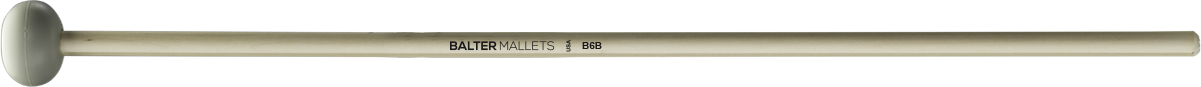 B6 - Unwound - Hard, Grey Rubber Mallets