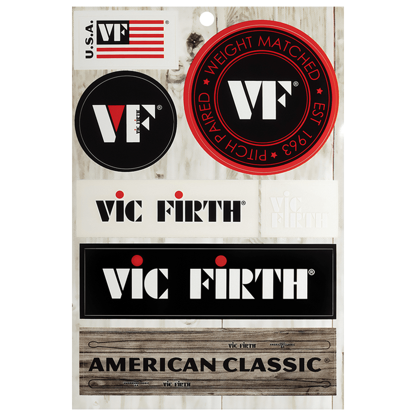 Vic Firth Vinyl Sticker Sheet