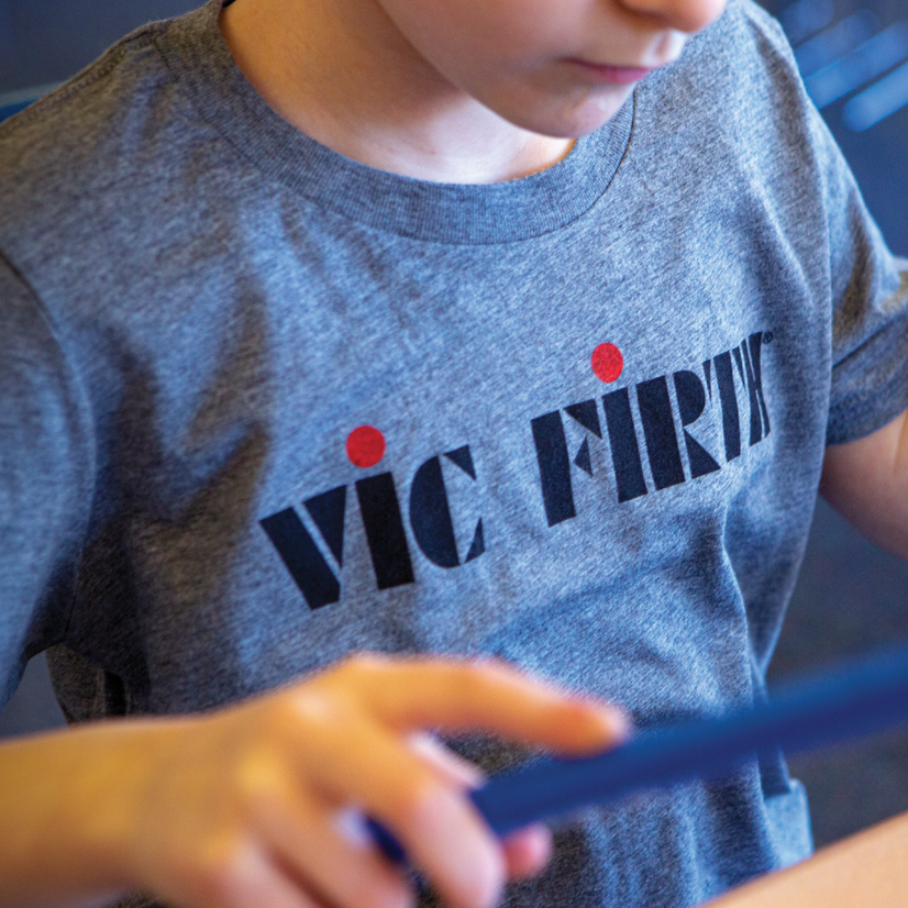 Vic Firth Youth Logo Tee